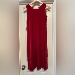 My Michelle Vintage Red Velvet junior/women’sDress Size 14